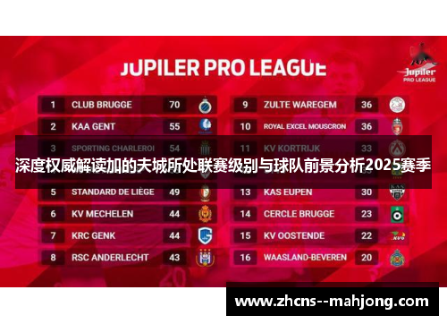 深度权威解读加的夫城所处联赛级别与球队前景分析2025赛季